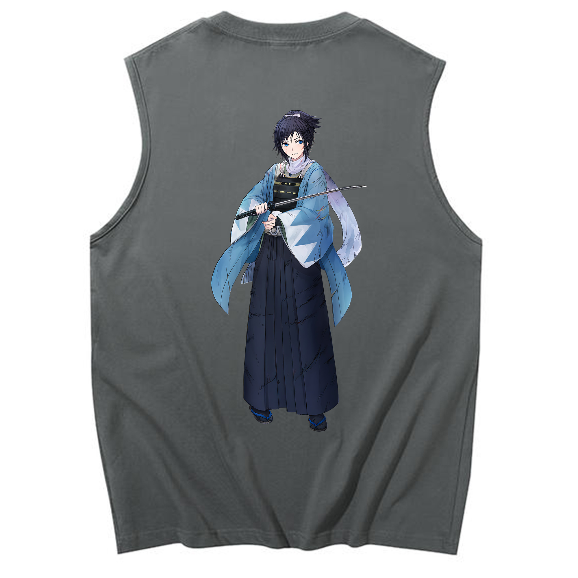 （画像用） 刀剣乱舞 Touken Ranbu コットン100％タンクトップ（背面プリント）
